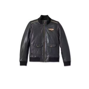 Harley-Davidson 120th Anniversary Black Bomber Jacket Women’s Size XL NWT